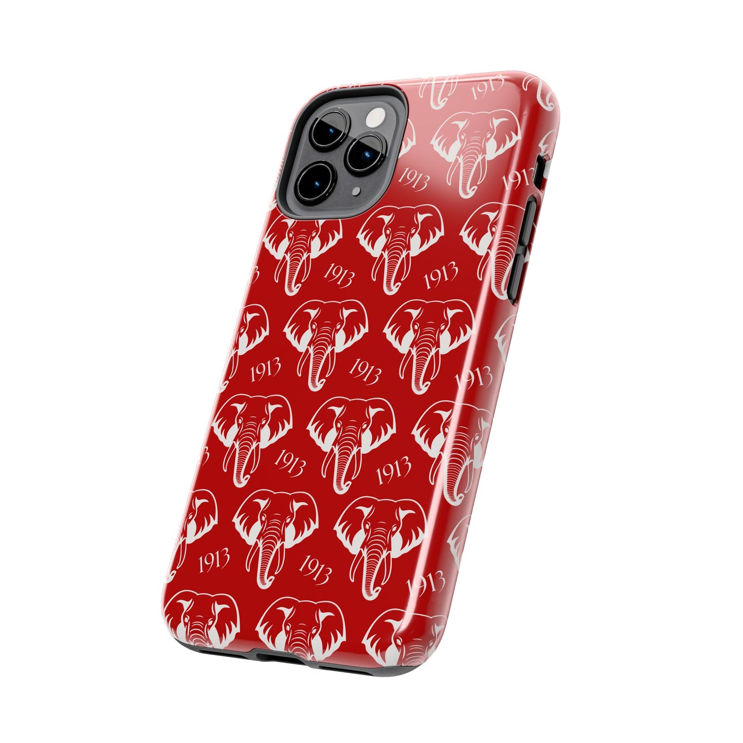 Red 1913 Elephant Phone Case