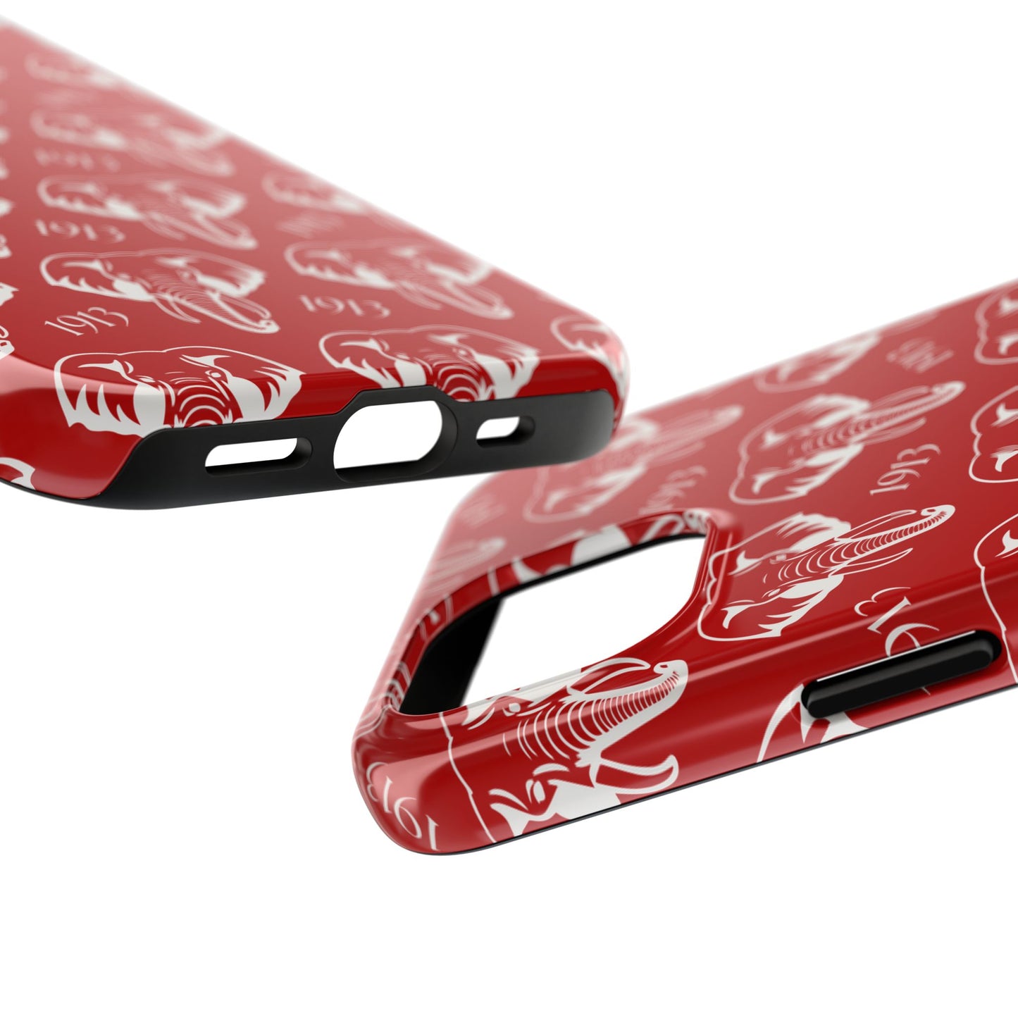 Red 1913 Elephant Phone Case