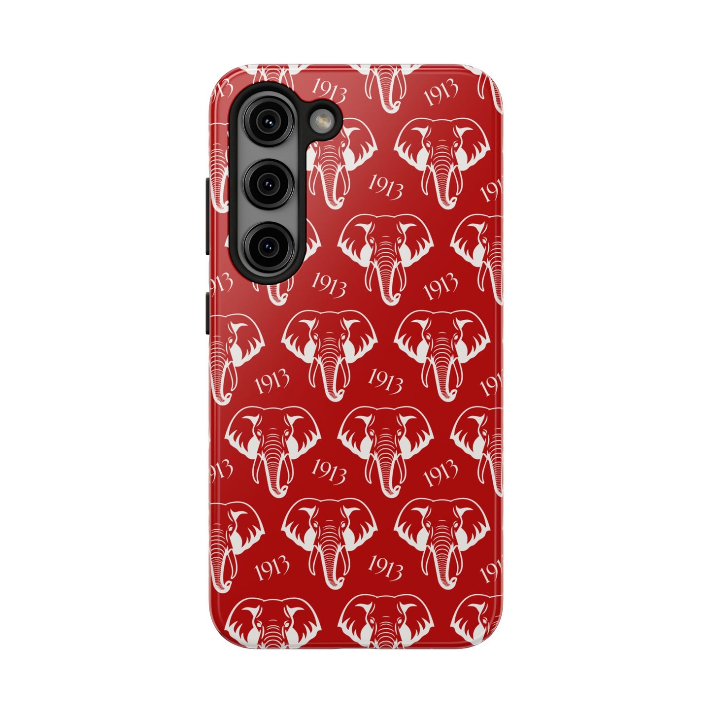 Red 1913 Elephant Phone Case