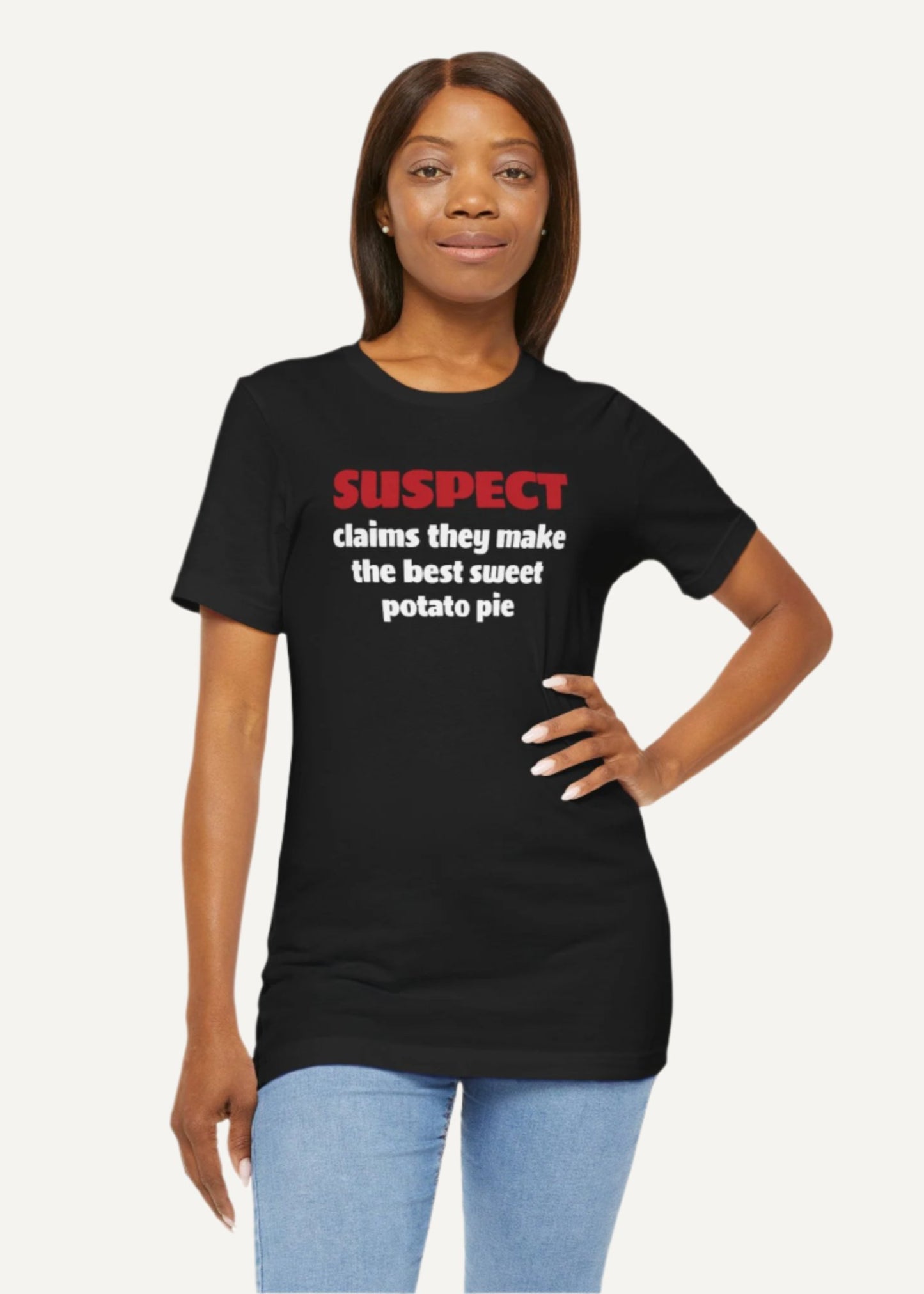 Suspect Group Shirt - Sweet Potato Pie