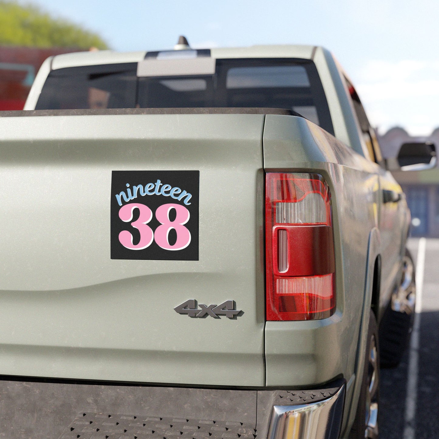 Jack and Jill Nineteen 38 Car Magnet
