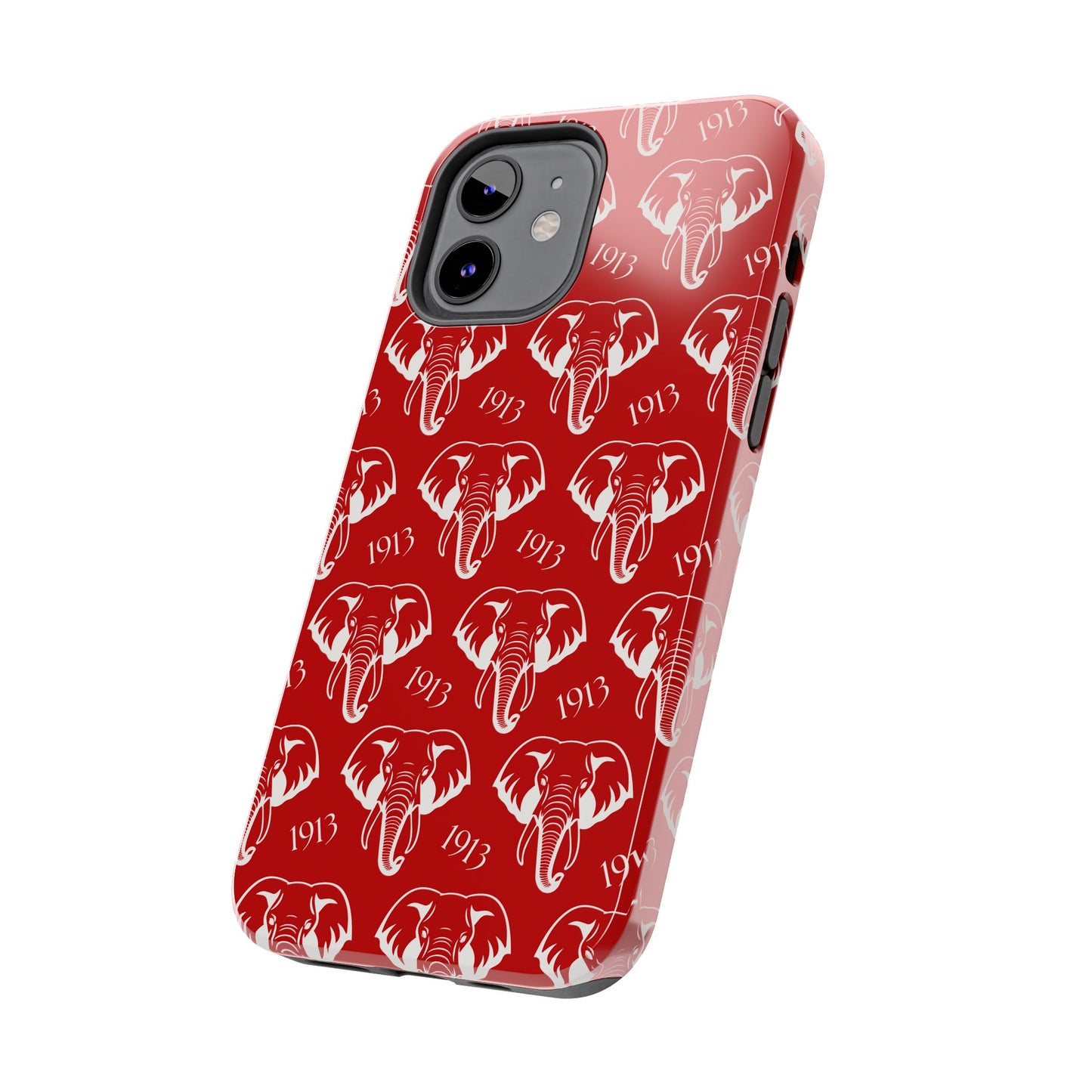 Red 1913 Elephant Phone Case