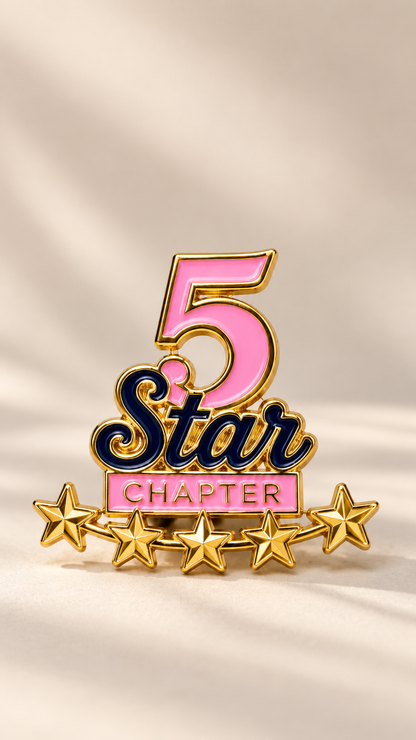 Five Star Chapter Lapel Pin