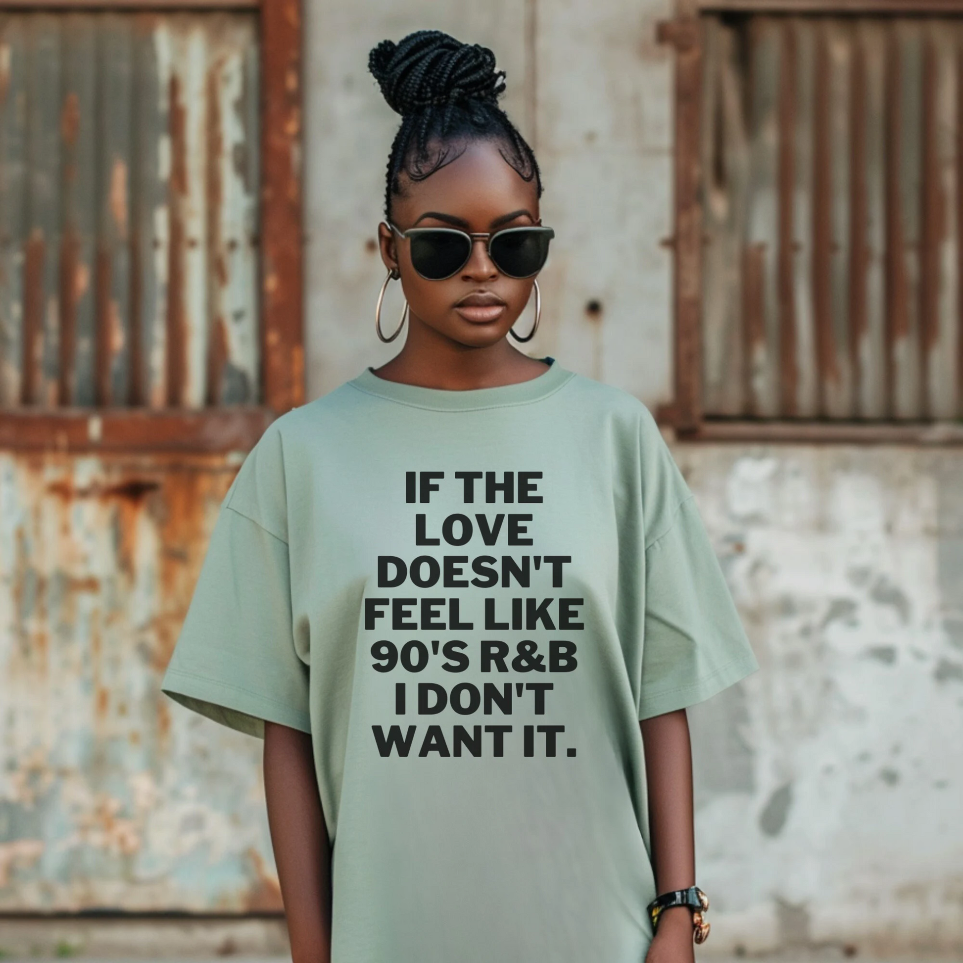 if the love don't feel like 90's rnb I don't want it shirt gift for her - bay