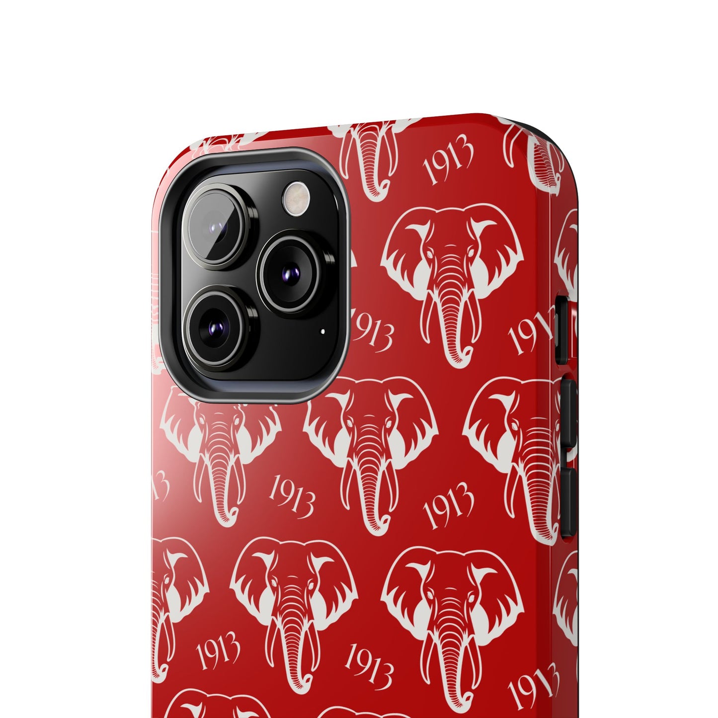 Red 1913 Elephant Phone Case