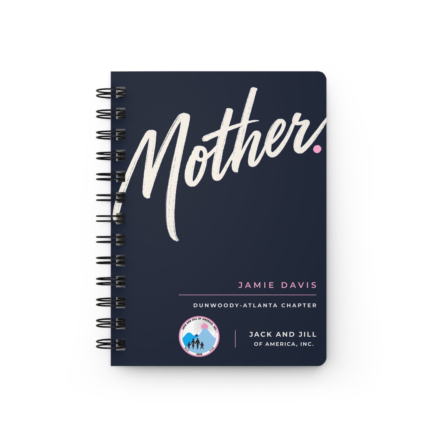 Jack and Jill Mother Hardcover Spiral Notebook