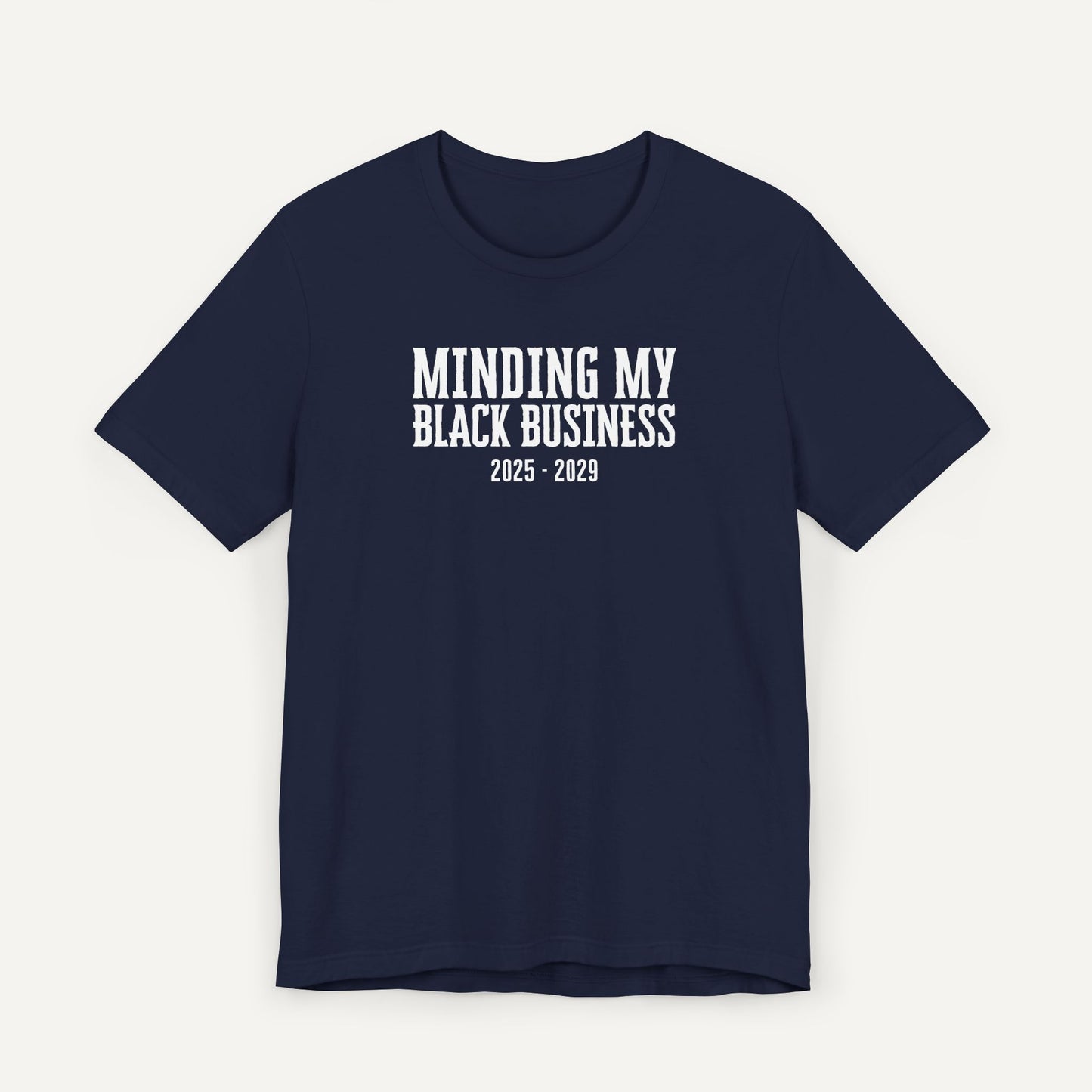 Black Entrepreneur Shirt - Minding my Black Business Shirt - Navy