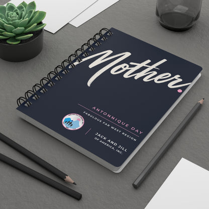 Jack and Jill Mother Hardcover Spiral Notebook