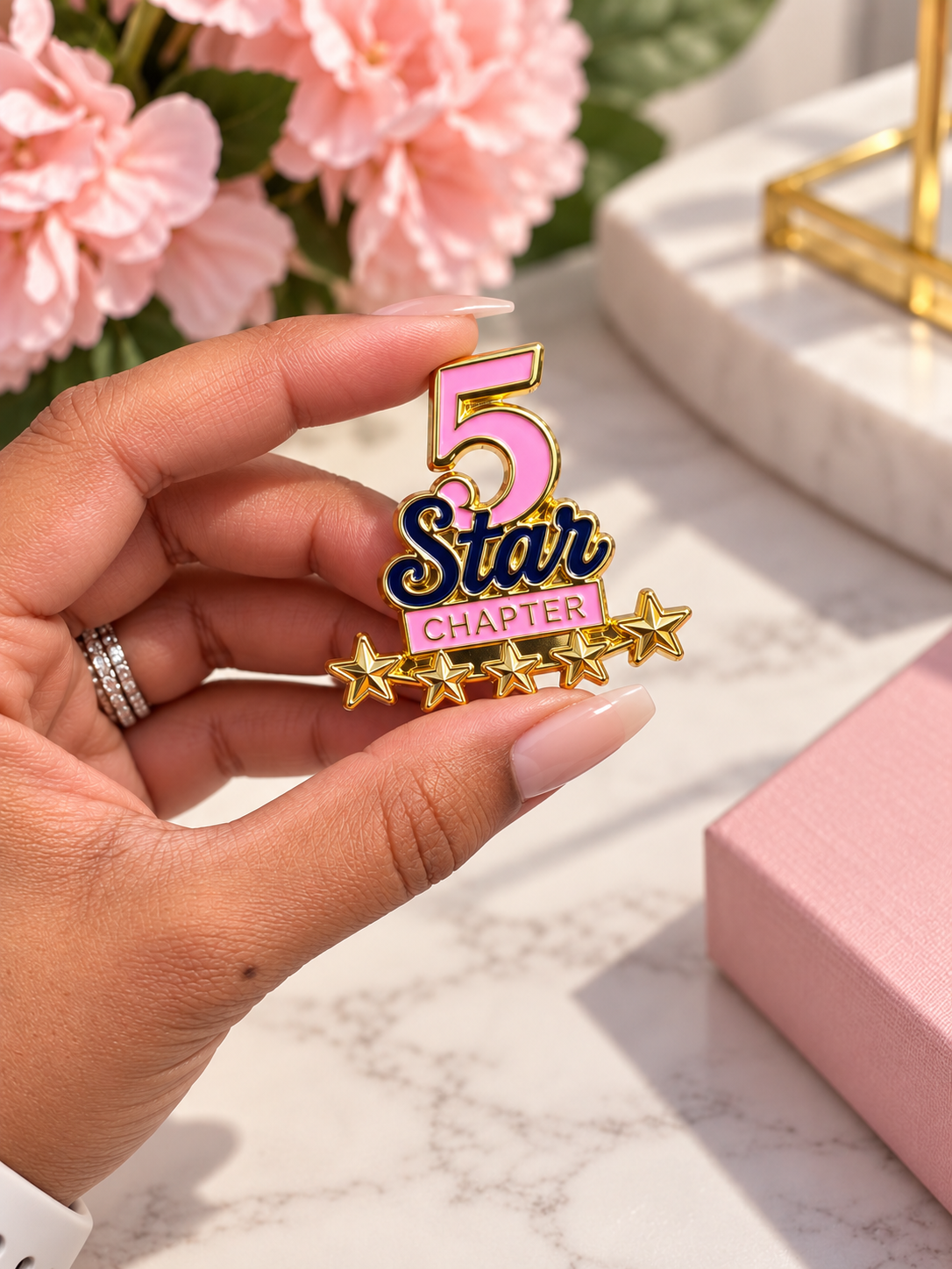 Five Star Chapter Lapel Pin