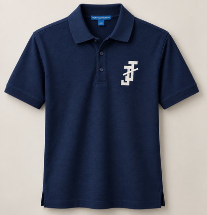 Jack and Jill Embroidered Polo for Dads and Jacks