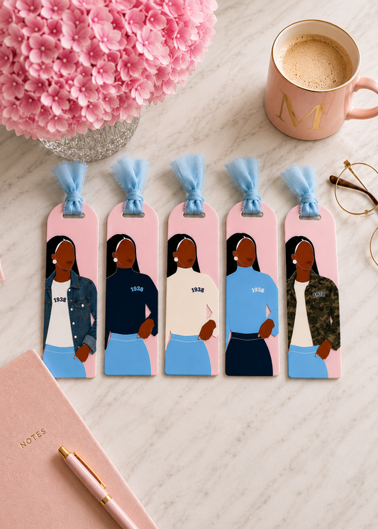 Jack and Jill Acrylic Bookmark