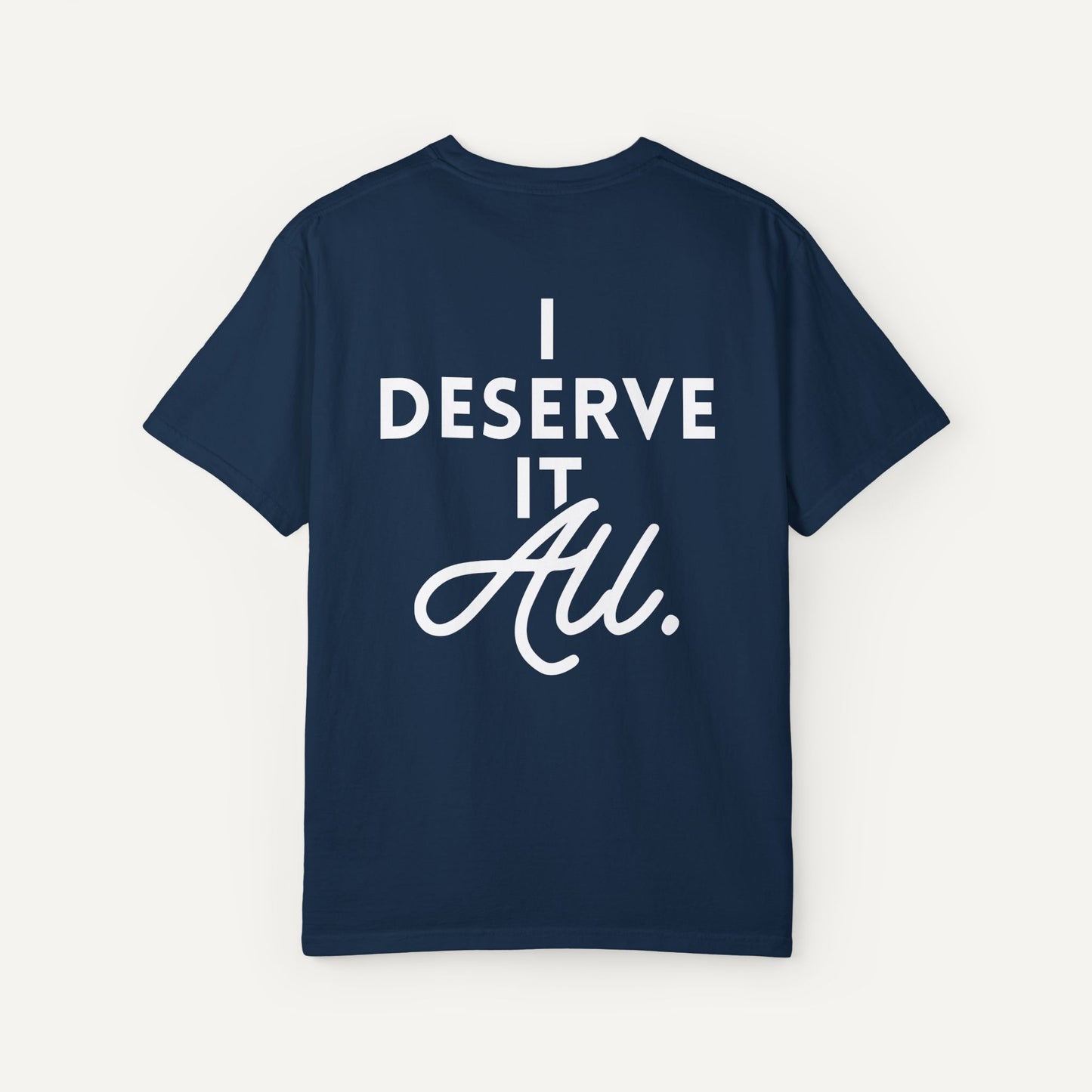 Kendrick Lamar GNX lyrics shirt - I deserve it all