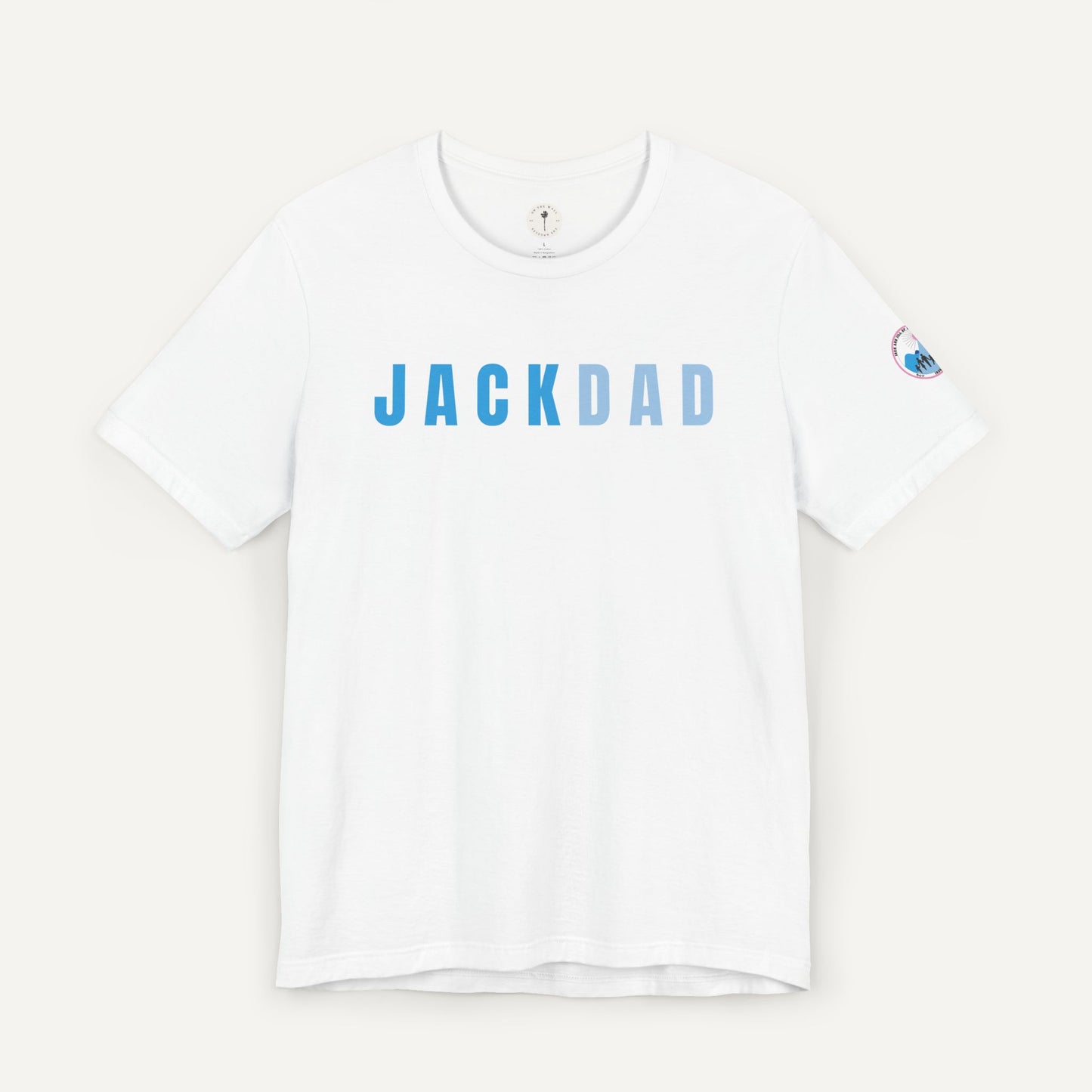 JJOA Jack Dad Shirt Jack and Jill of America dads - White