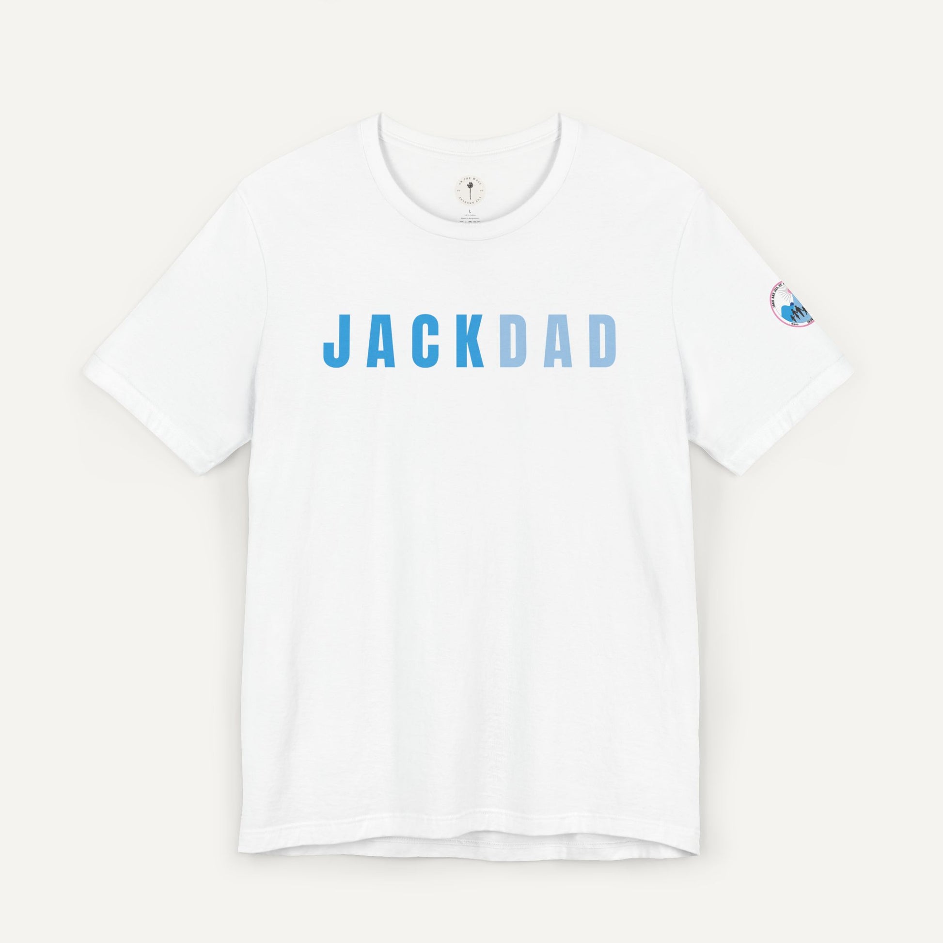 JJOA Jack Dad Shirt Jack and Jill of America dads - White
