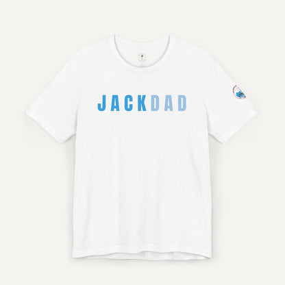 JJOA Jack Dad Shirt Jack and Jill of America dads - White
