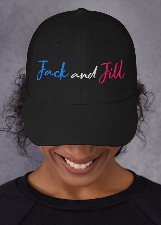 Jack and Jill Embroidered Hat