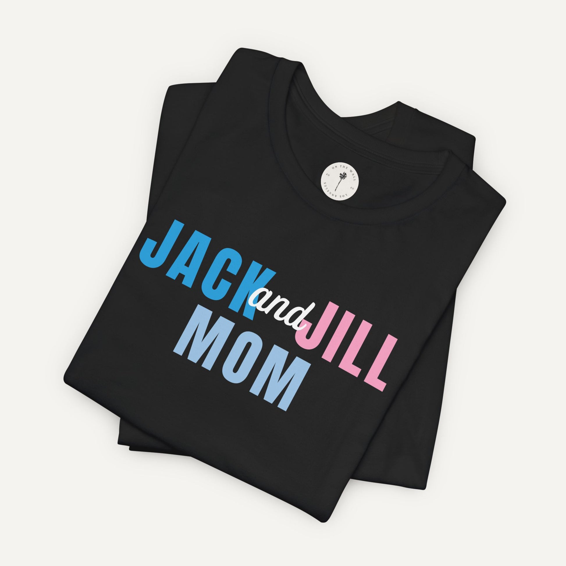 Jack and Jill Mom Shirt - black