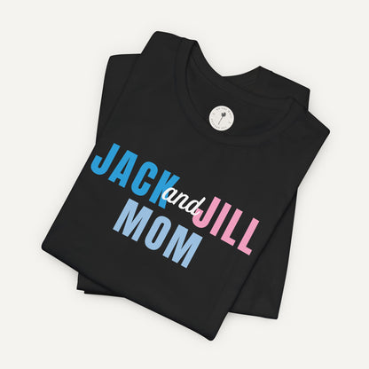 Jack and Jill Mom Shirt - black