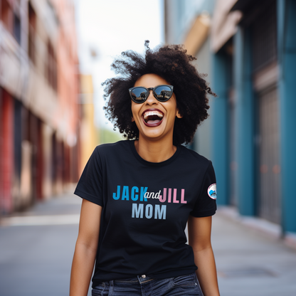 Jack and Jill of America Mom Shirt - Black