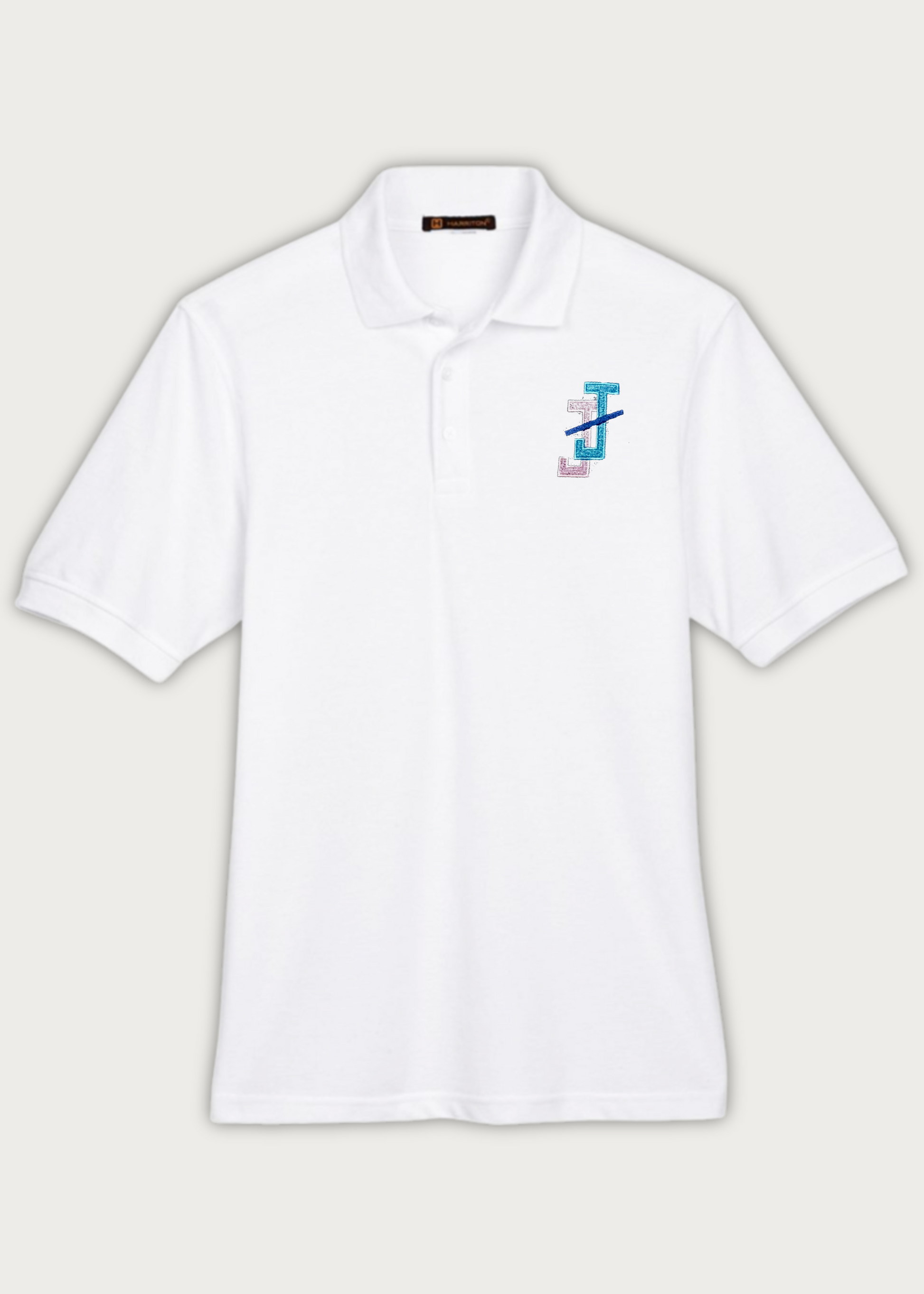 White polo shirt for jack and jill of america on the hill 2025 designed for jack and jill teen boys or jack and jill dads