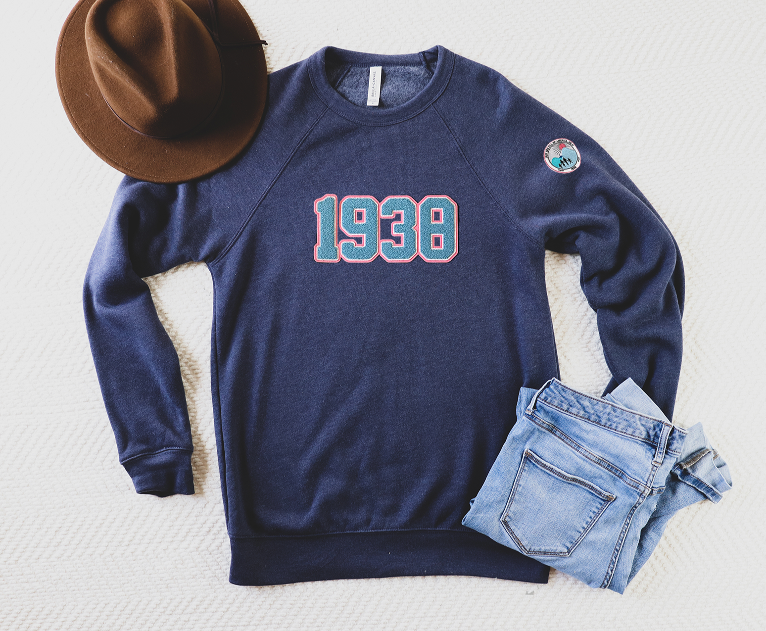 Jack and Jill of America 1938 Chenille Patch Sweatshirt