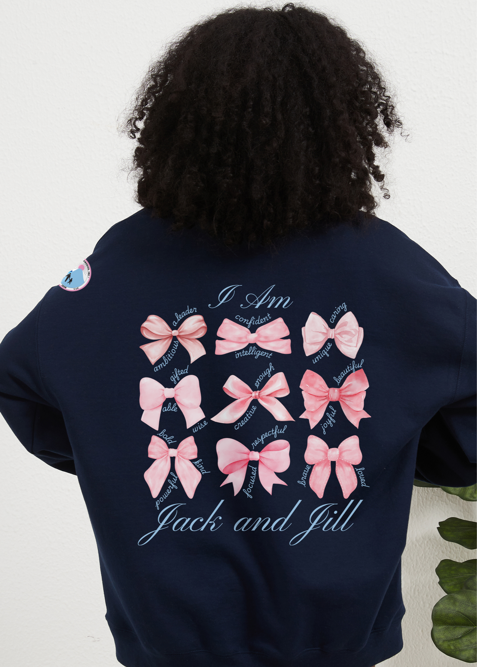 Jack and Jill of America Affirmations Sweatshirt for Girls