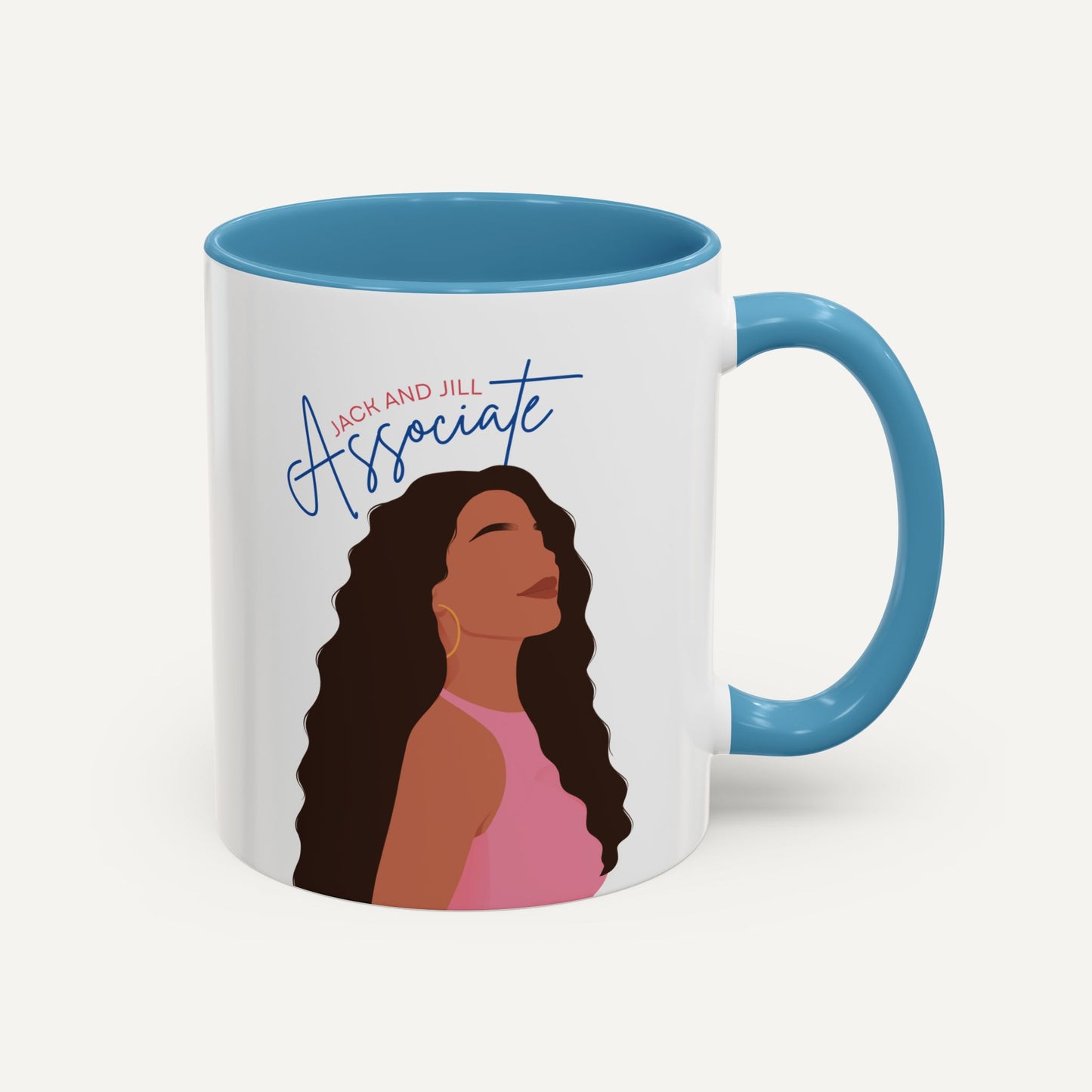 Jack and Jill of America Associate Mug - Light Blue