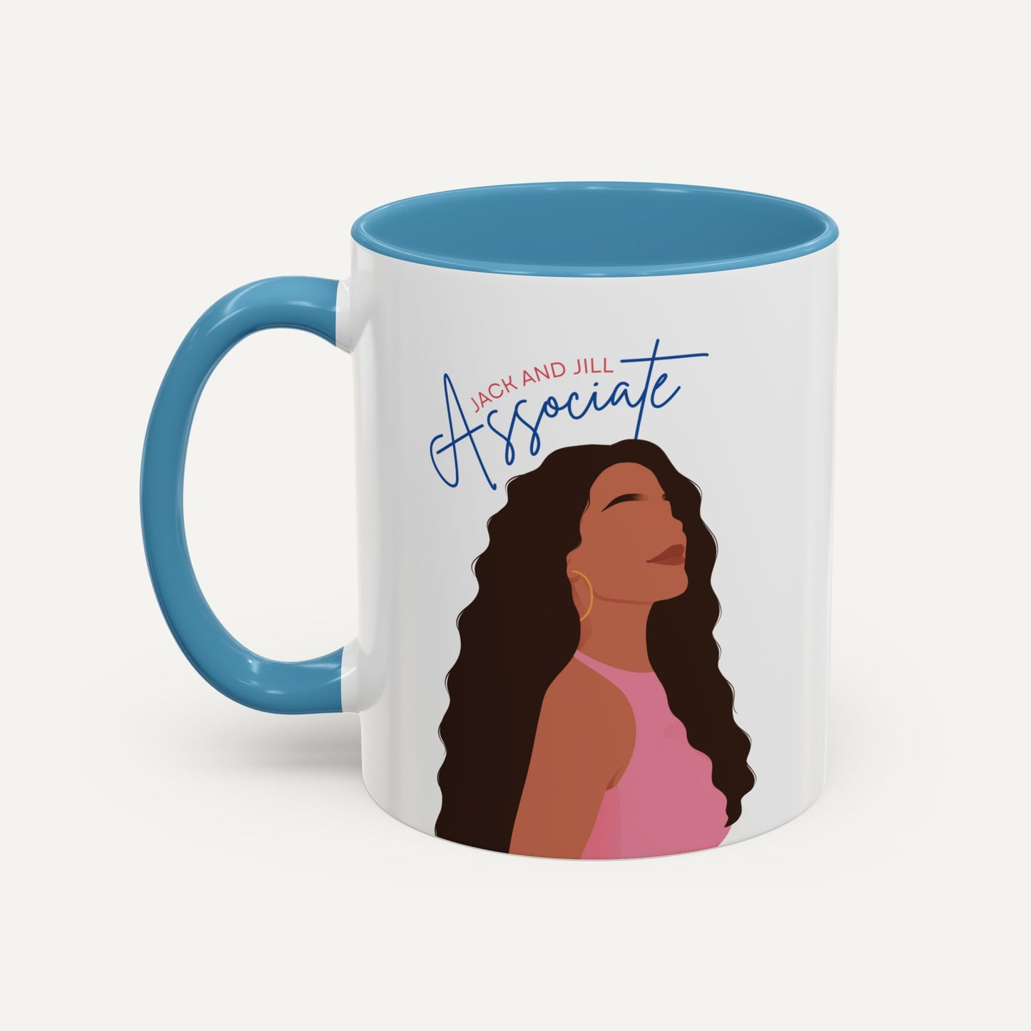 Jack and Jill of America Associate Gift Mug - Light Blue