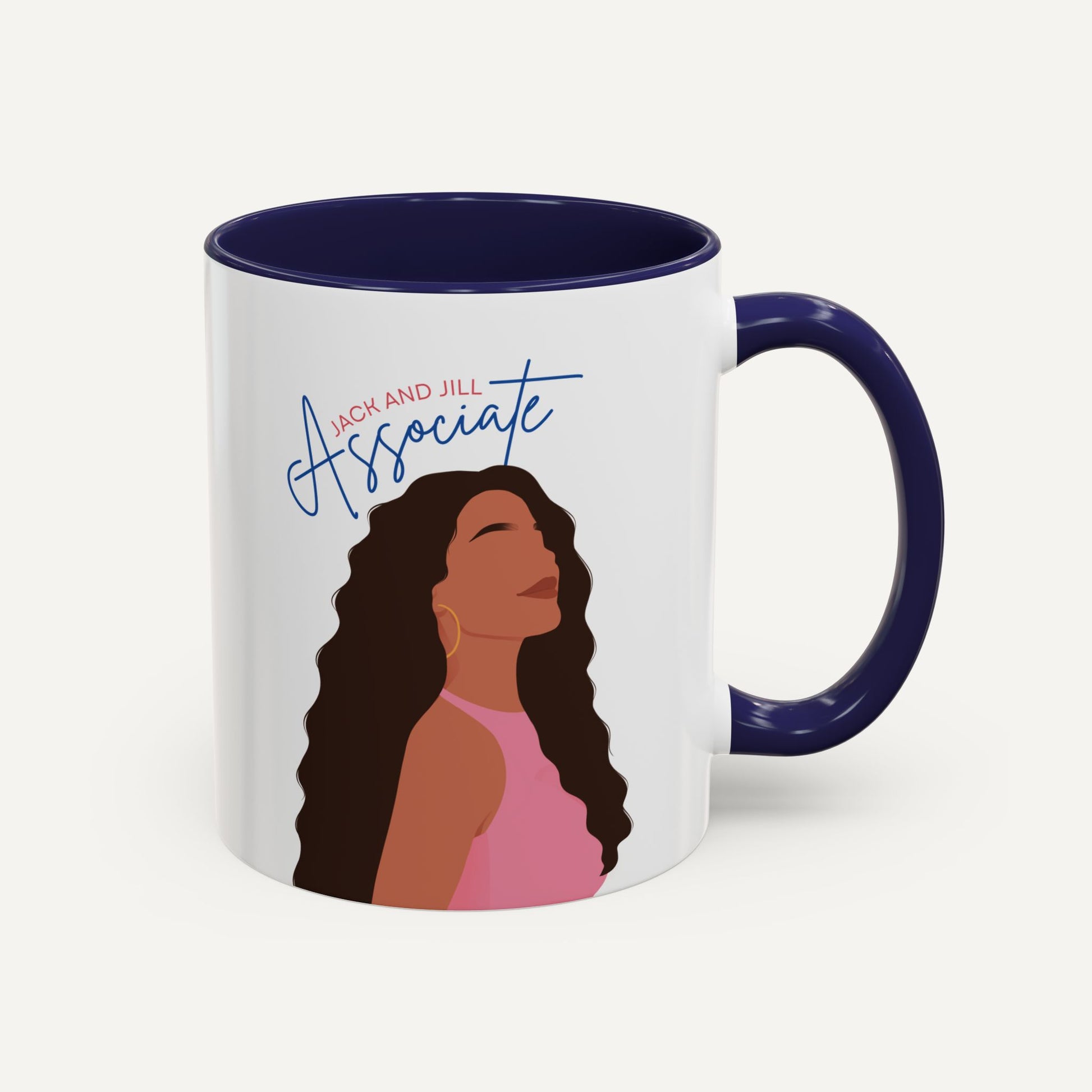 Jack and Jill of America Associate Mug - Navy