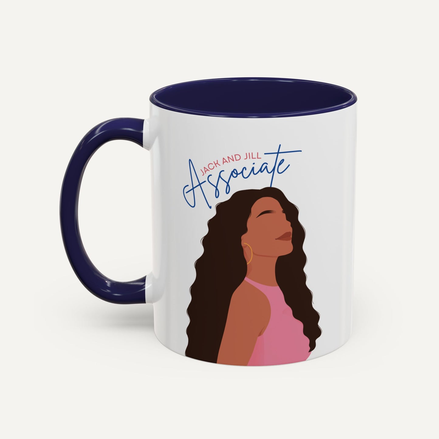 Jack and Jill of America Associate Gift Mug - Navy