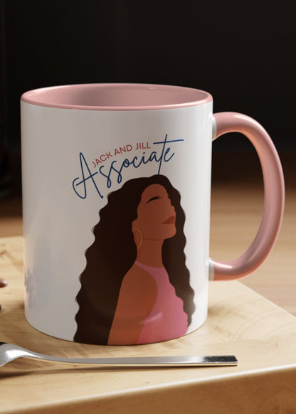 Jack and Jill of America Associate Gift Pink Mug