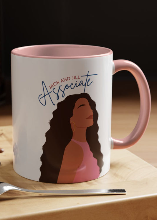 Jack and Jill of America Associate Gift Pink Mug
