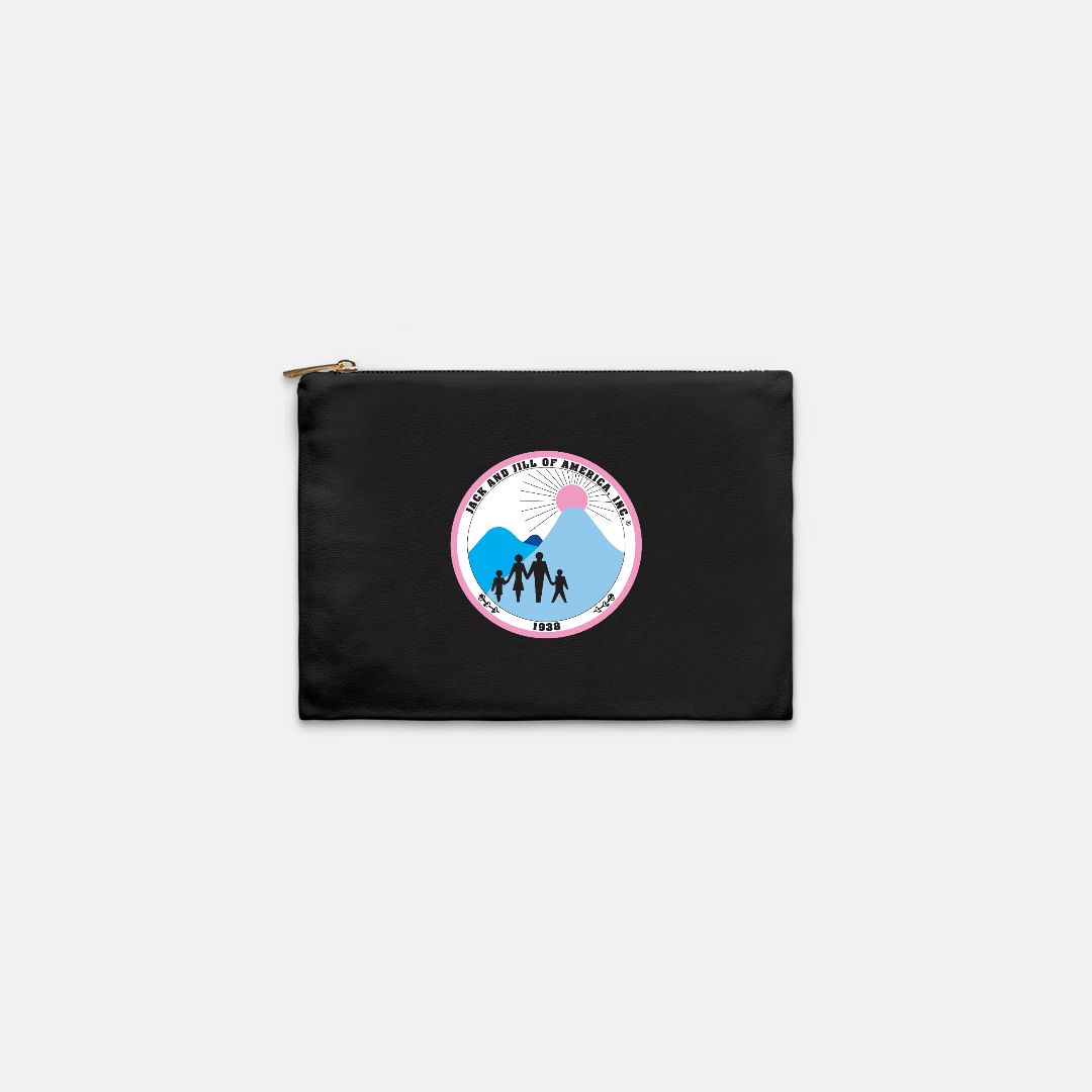 Jack and Jill of America Cosmetic Bag - Black