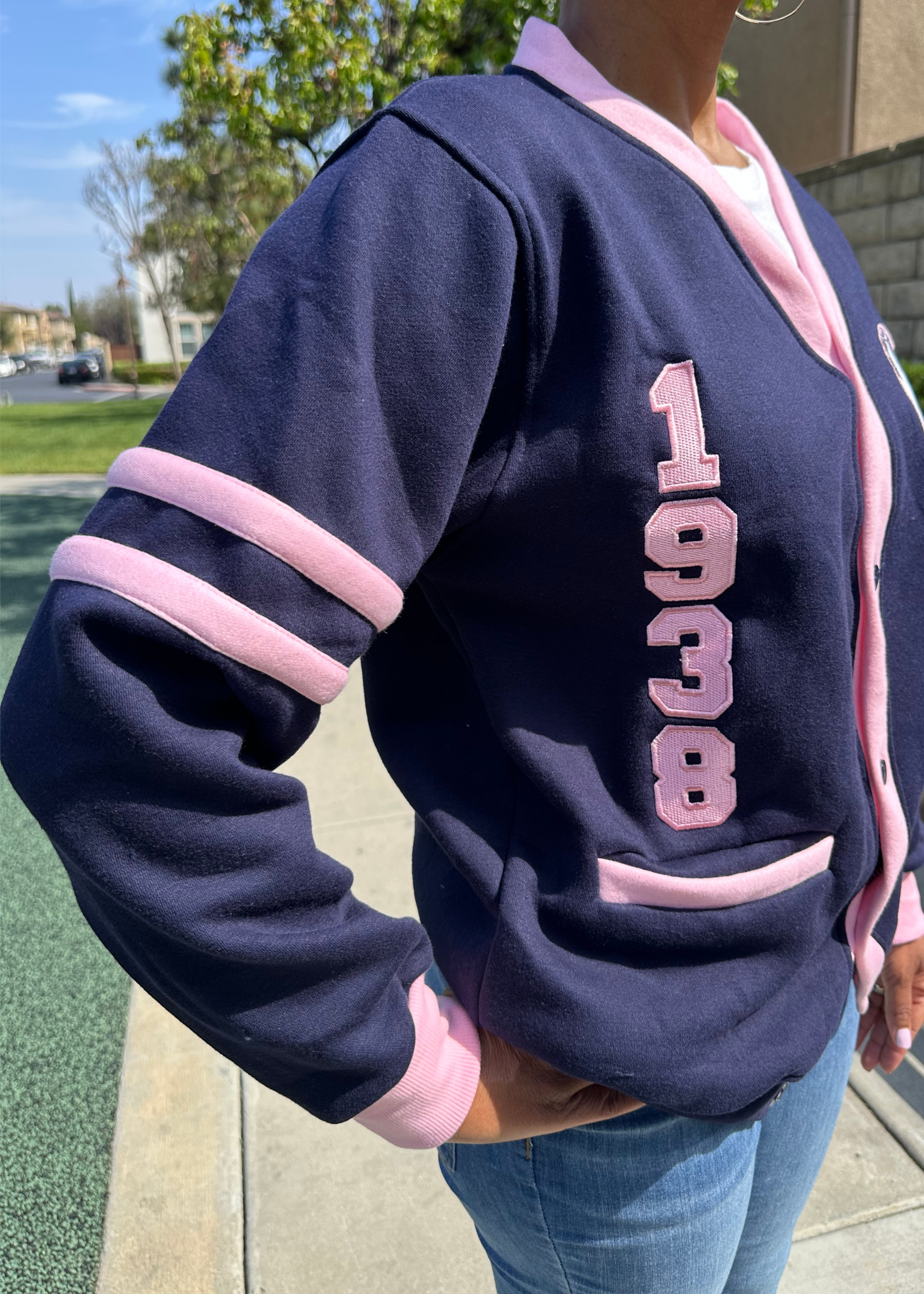 Jack and Jill of America 1938 Fleece Cardigan - right side view