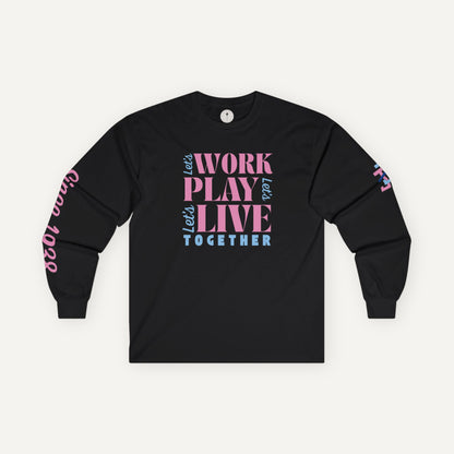 Jack and Jill of America Motto Long Sleeve Shirt