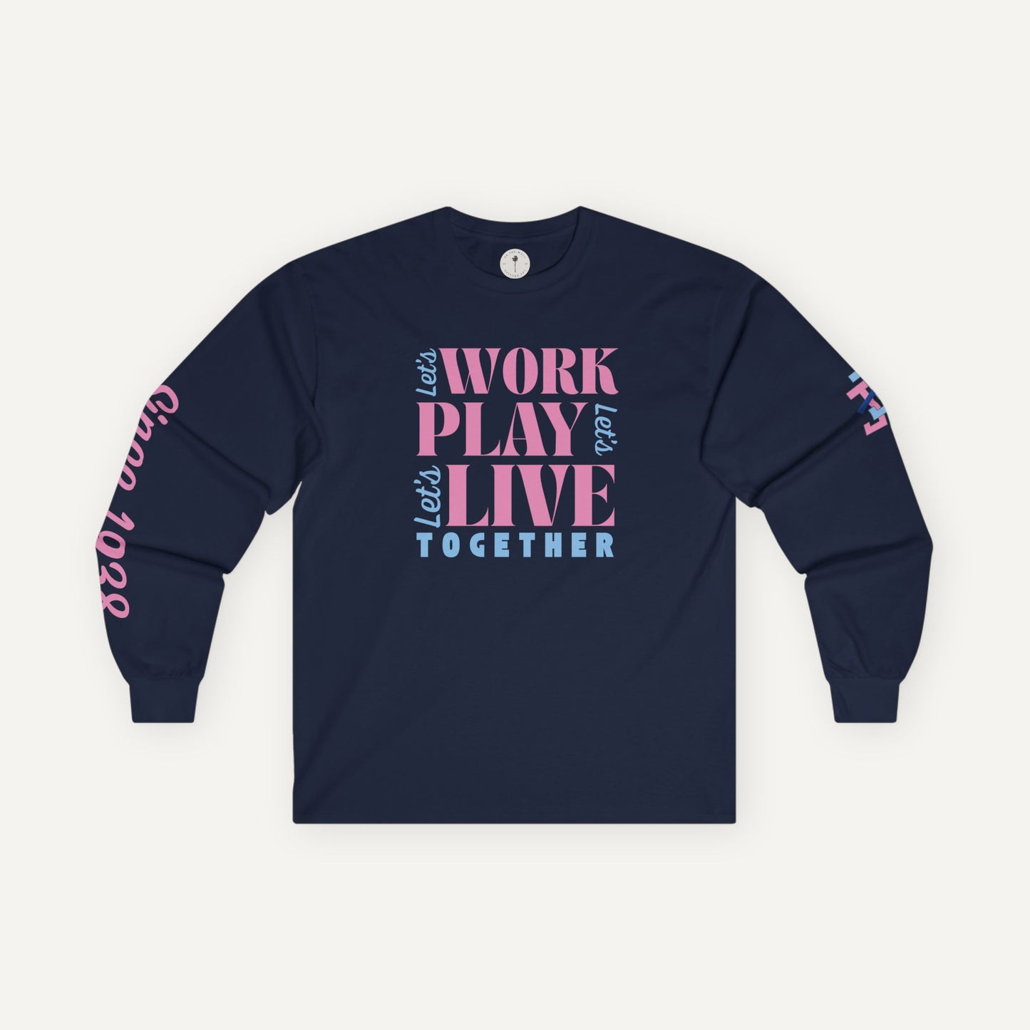 Jack and Jill of America Motto Long Sleeve Shirt