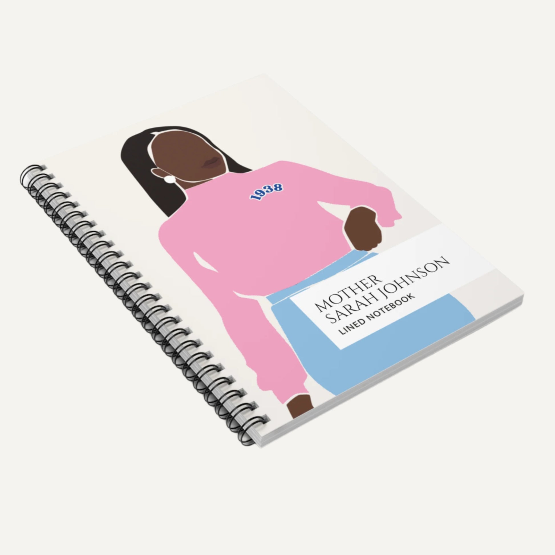 Jack and Jill Personalized Spiral Notebook