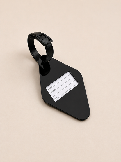 Jack and Jill of America retro luggage tag for Jack and Jill mom gift