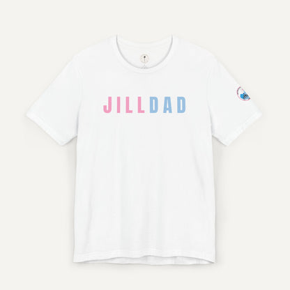 Jill Dad Shirt for Jack and Jill Dads - White