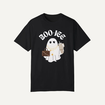 black boojee oversized halloween shirt