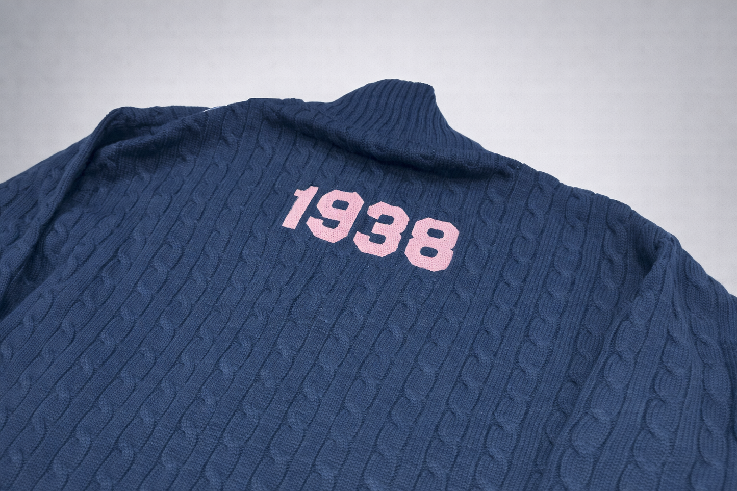 cableknit jack and jill of america quarter zip cardigan