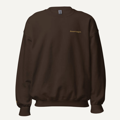 brown sugar embroidered sweatshirt for dangelo fans christmas gift