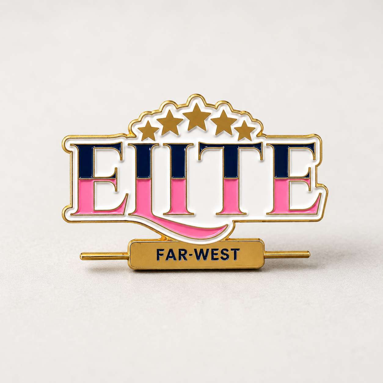 jack and jill far west elite lapel pin