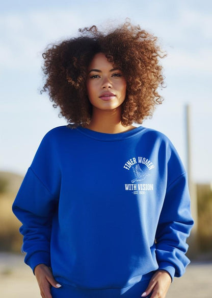 z phi b 1920 finer women with vision sweatshirt