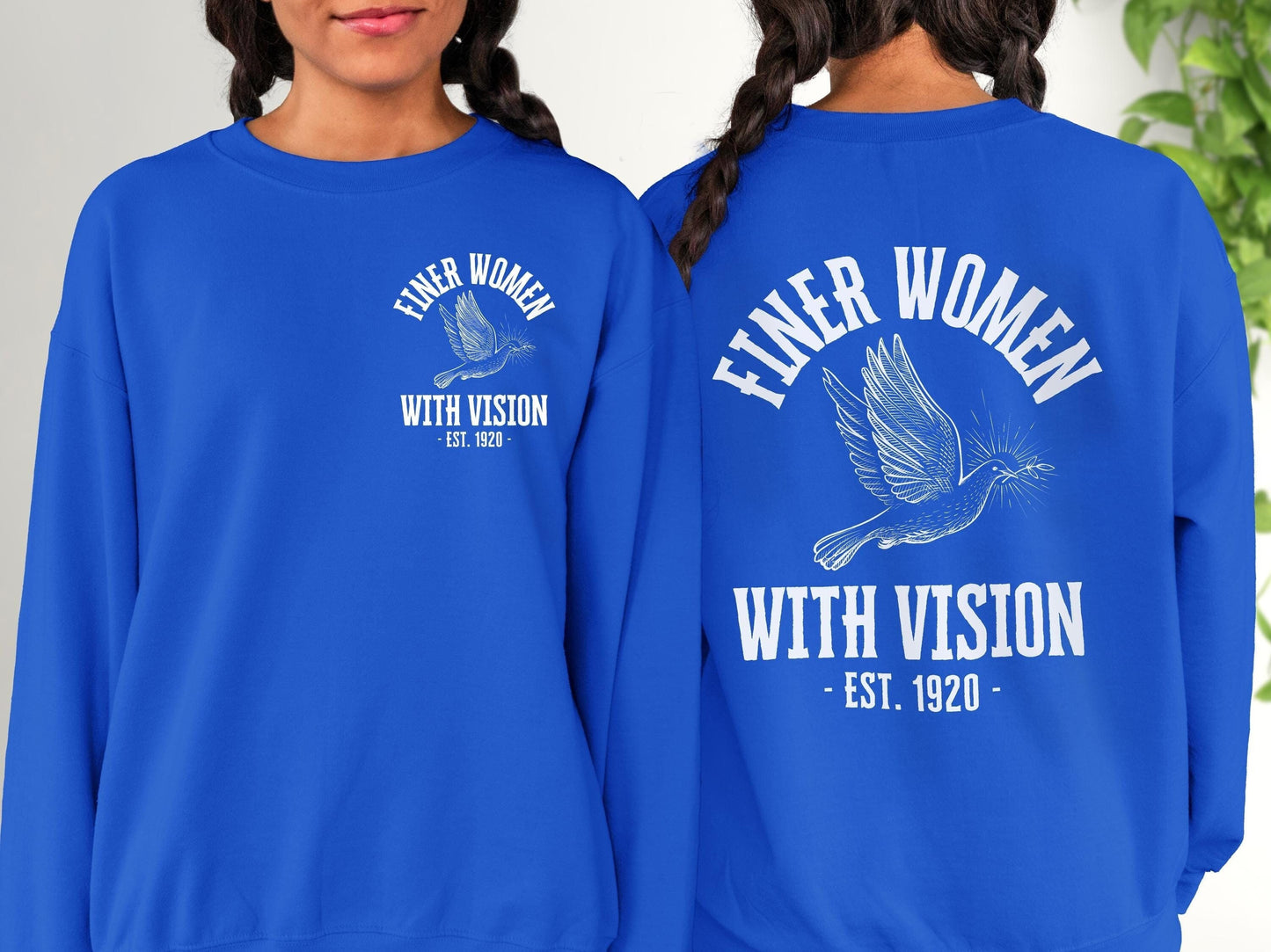 zeta 1920 finer women with vision sweatshirt crossing gift