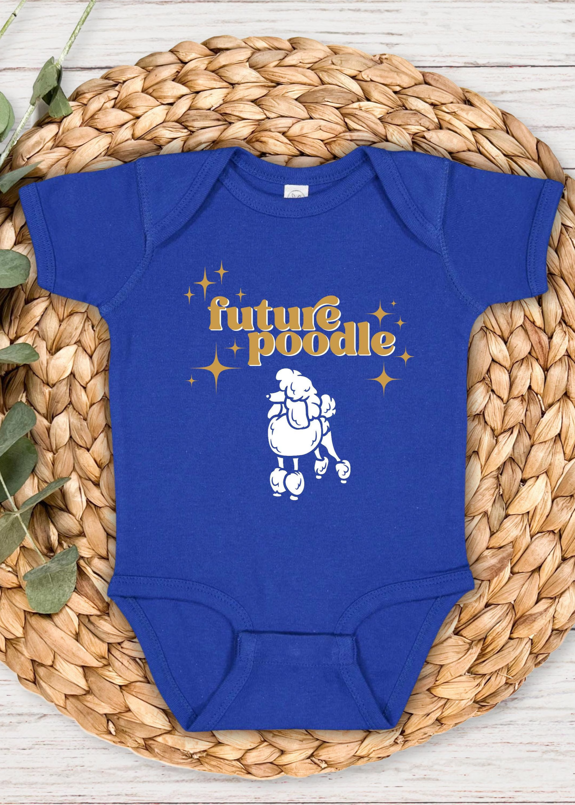 future sgrho onesie - future poodle baby onesie gift