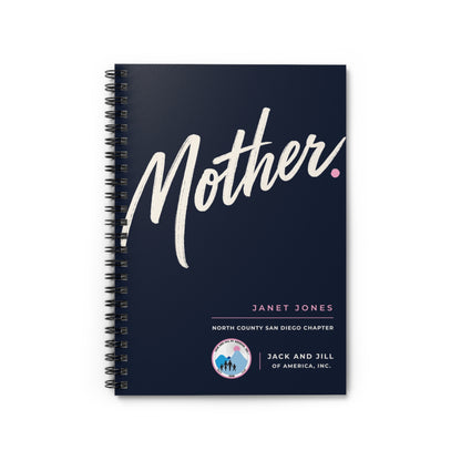 Jack and Jill of America Personalized spiral notebook for Jack and Jill chapter gifts