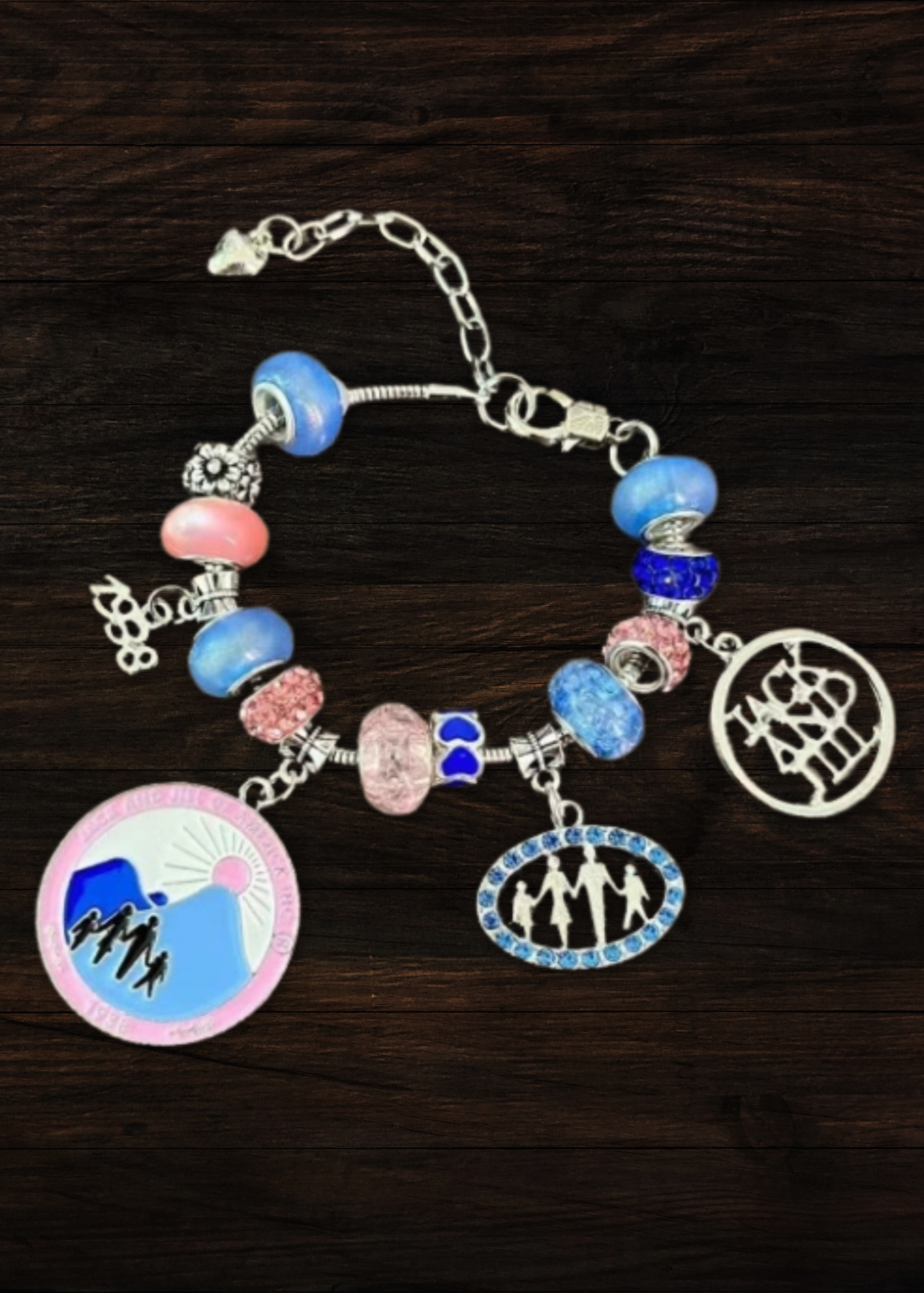 jack and jill of america charm bracelet gift