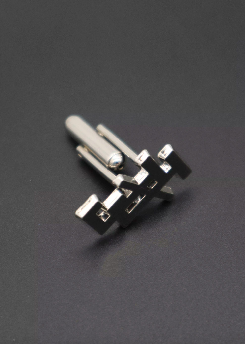 jack and jill of america silver cufflinks