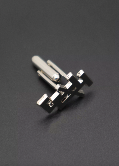 jack and jill of america silver cufflinks